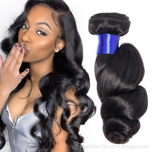 9A Remy Loose Wave 3/4 Bundles Vietnamese Virgin Human Hair Weave Extensions Straight Natural Deep Loose Wave Raw Remy Hair
